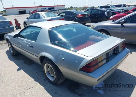 1987 Chevrolet Camaro from USA, damaged, VIN 1G1FP21S1HL101567